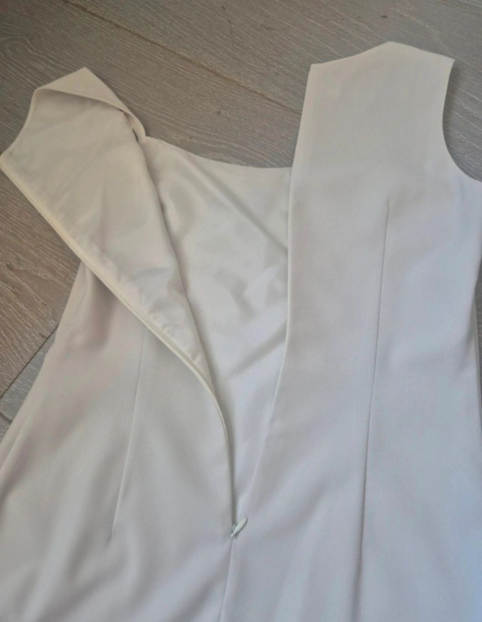 Vestido branco rasgado. Mango. Tamanho M – photo 7